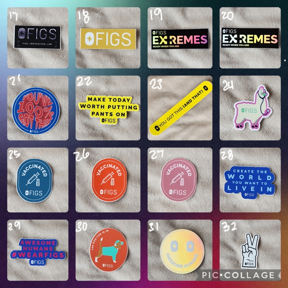 FIGS Stickers - Extremes - Picture 3 of 7